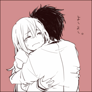 makise kurisu and okabe rintarou (steins;gate) drawn by 0930erina