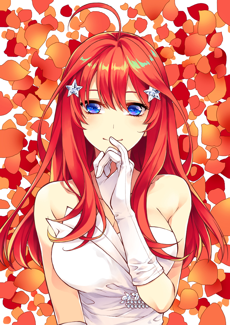 nakano itsuki (go-toubun no hanayome) drawn by sanama