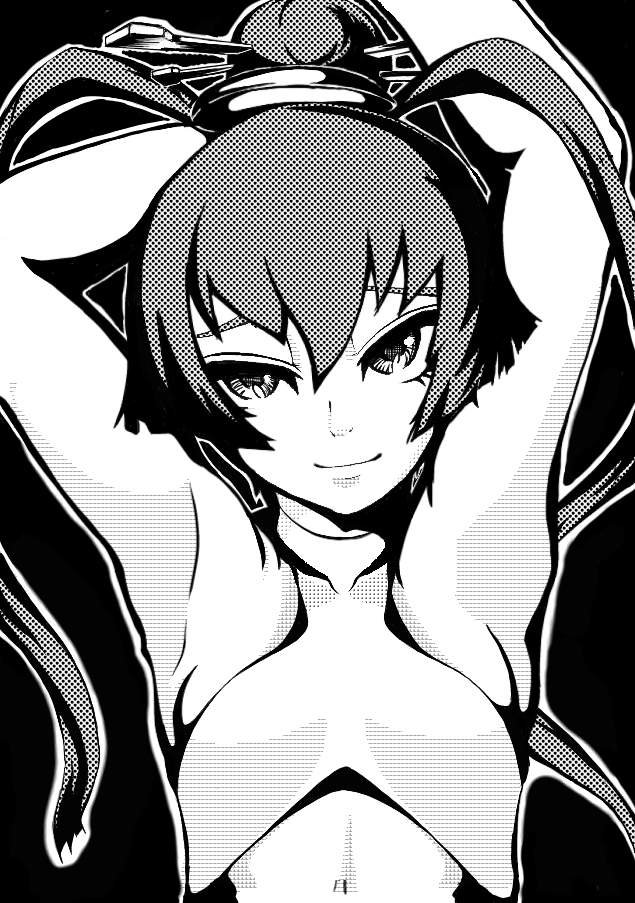 finnel (ar tonelico and 1 more) drawn by lian_(negative-betrey)