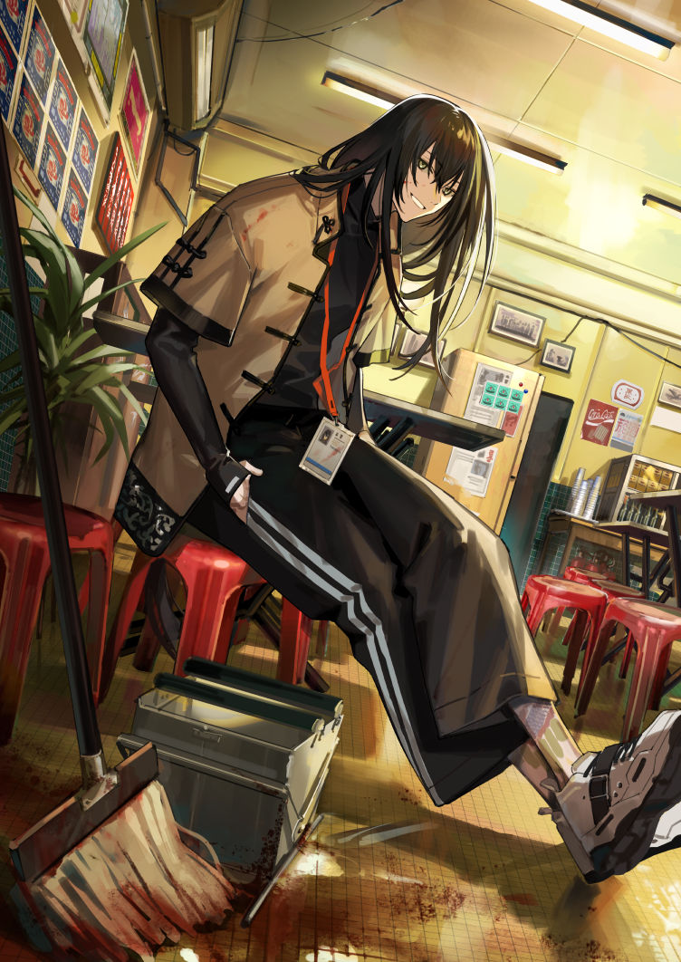 yan qing (fate and 1 more) drawn by itefu