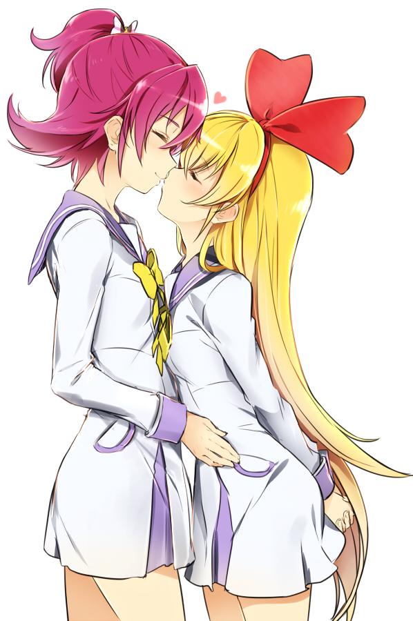 aida mana and regina (precure and 1 more) drawn by minatsuki_randoseru