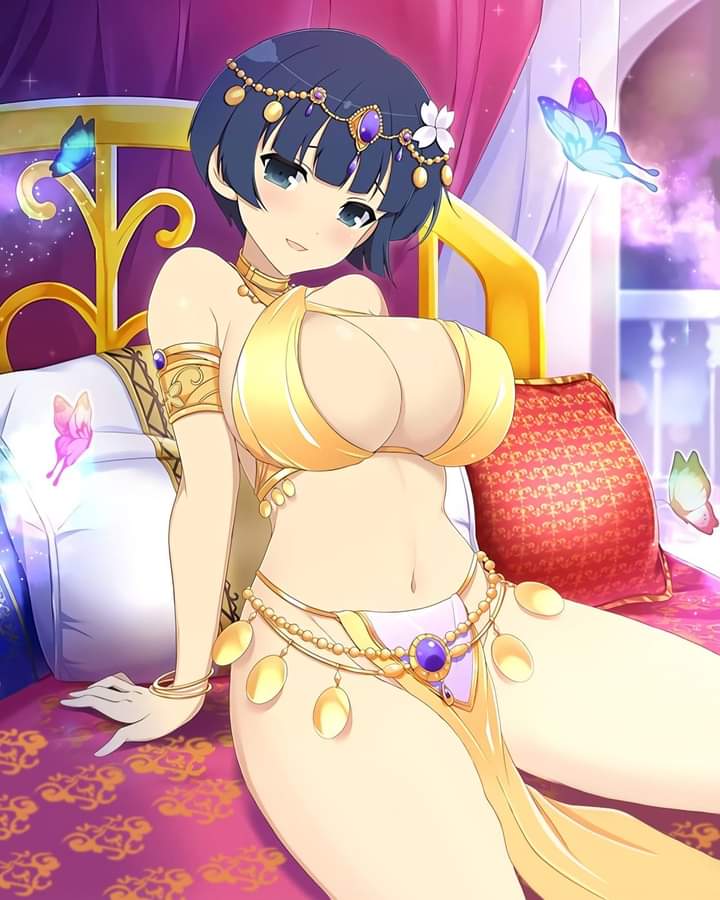 yozakura (senran kagura and 1 more) drawn by yaegashi_nan