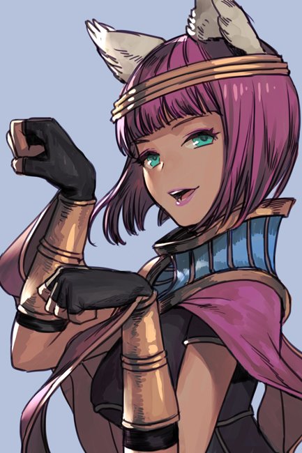 menat (street fighter and 1 more) drawn by hungry_clicker