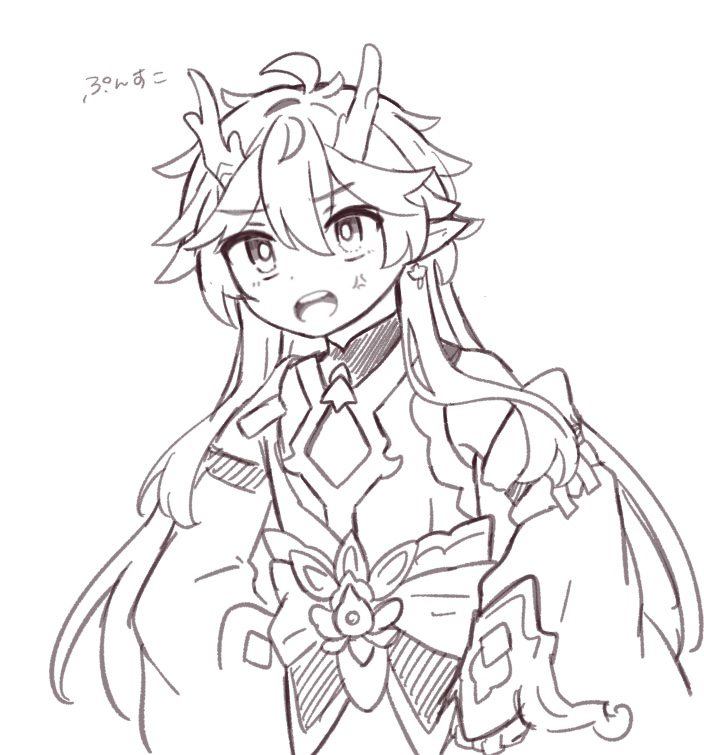 dan heng (honkai and 1 more) drawn by hara_(nanohara)