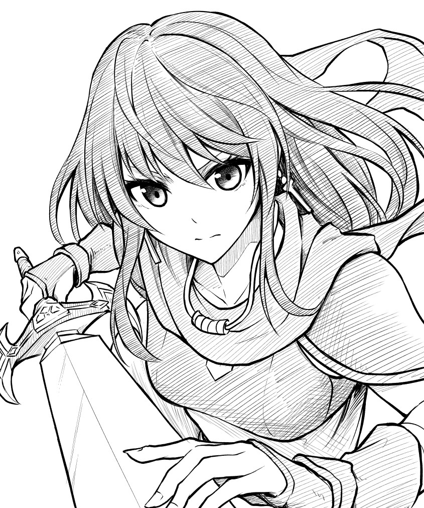 mareeta (fire emblem and 1 more) drawn by ten_(tenchan_man)