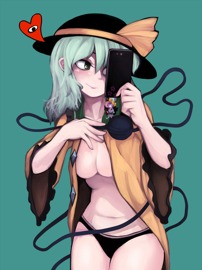 komeiji koishi and komeiji satori (touhou) drawn by opagi