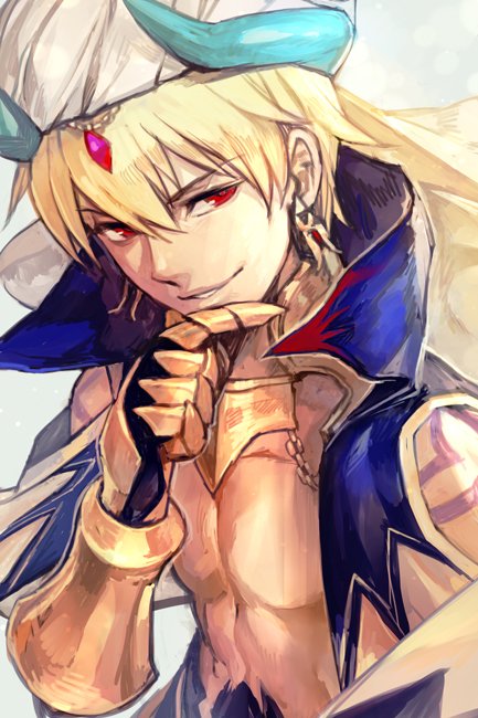 gilgamesh (fate and 1 more) drawn by hungry_clicker