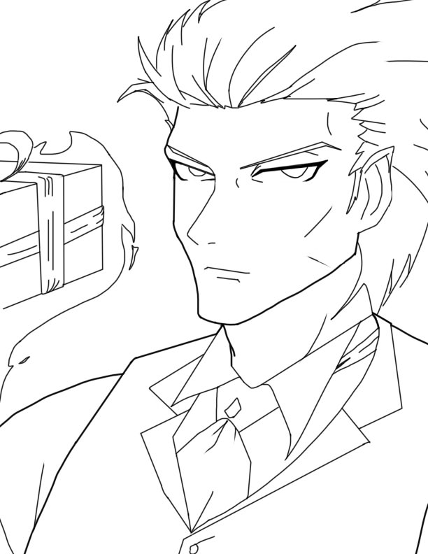 edwin black (taimanin and 4 more) drawn by edwin_black_(darkzerokc)