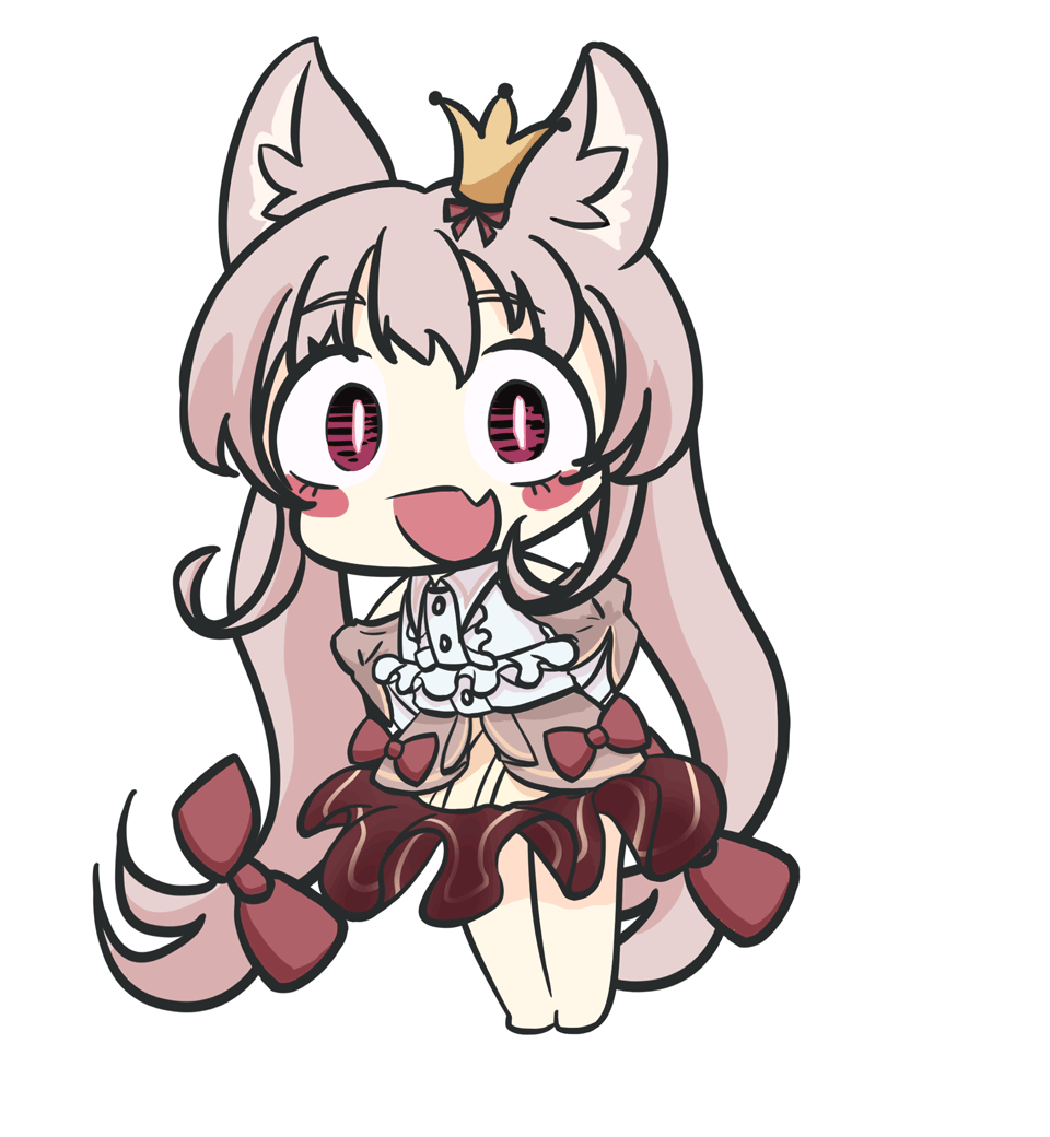 nanaha rui (helltaker and 1 more) drawn by auiy