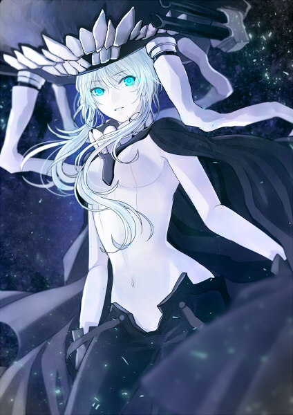 wo-class aircraft carrier (kantai collection) drawn by kanameyura