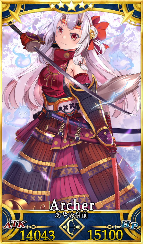 nakiri ayame, tomoe gozen, and shiranui (fate and 2 more) drawn by yasume_yukito