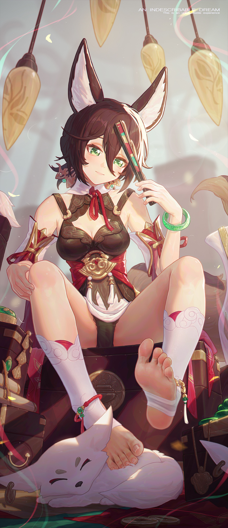 tingyun (honkai and 1 more) drawn by icecake