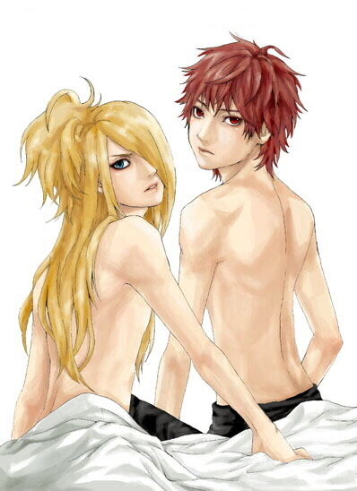 deidara and sasori (naruto and 1 more)