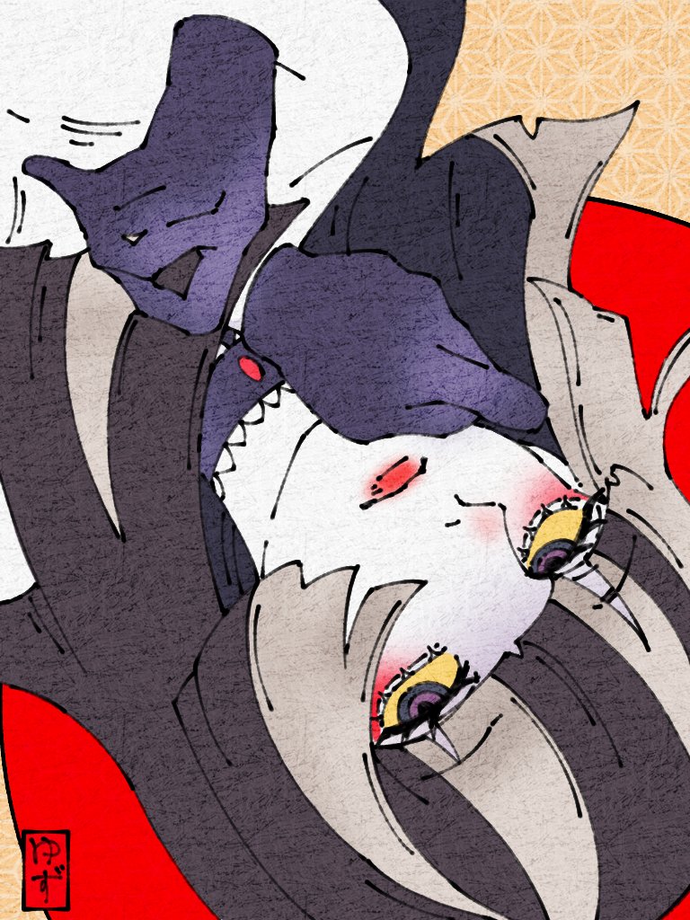 juufuutei raden (hololive and 1 more) drawn by yuzuhito_(kwazukin)