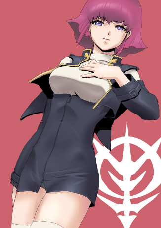 haman karn (gundam and 1 more) drawn by izumi_rion