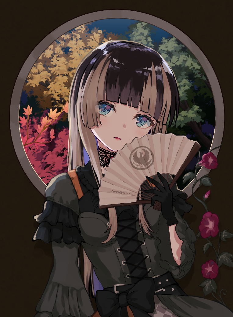 juufuutei raden (hololive and 1 more) drawn by nobume
