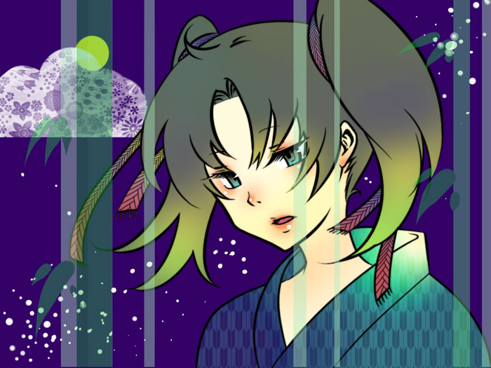 amasawa yuuko (dennou coil) drawn by yoroi_gen