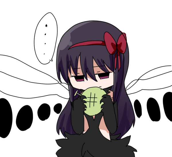akemi homura and akuma homura (mahou shoujo madoka magica and 1 more) drawn by nura_(oaaaaaa)
