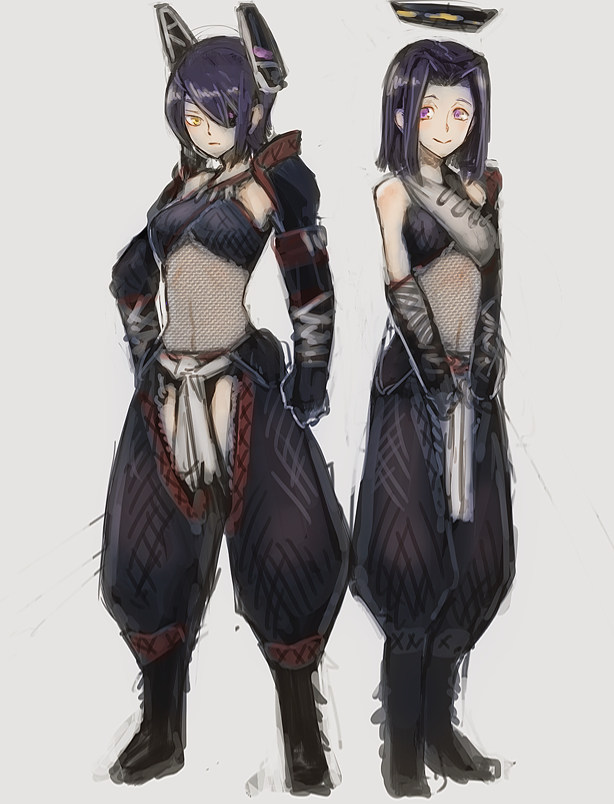 tenryuu and tatsuta (kantai collection and 1 more) drawn by ichi_inaru