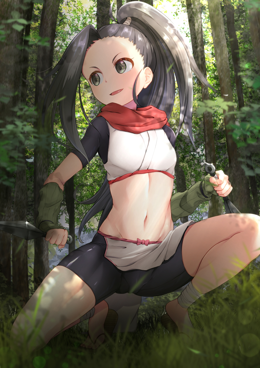 tsubaki (kunoichi tsubaki no mune no uchi) drawn by ocza
