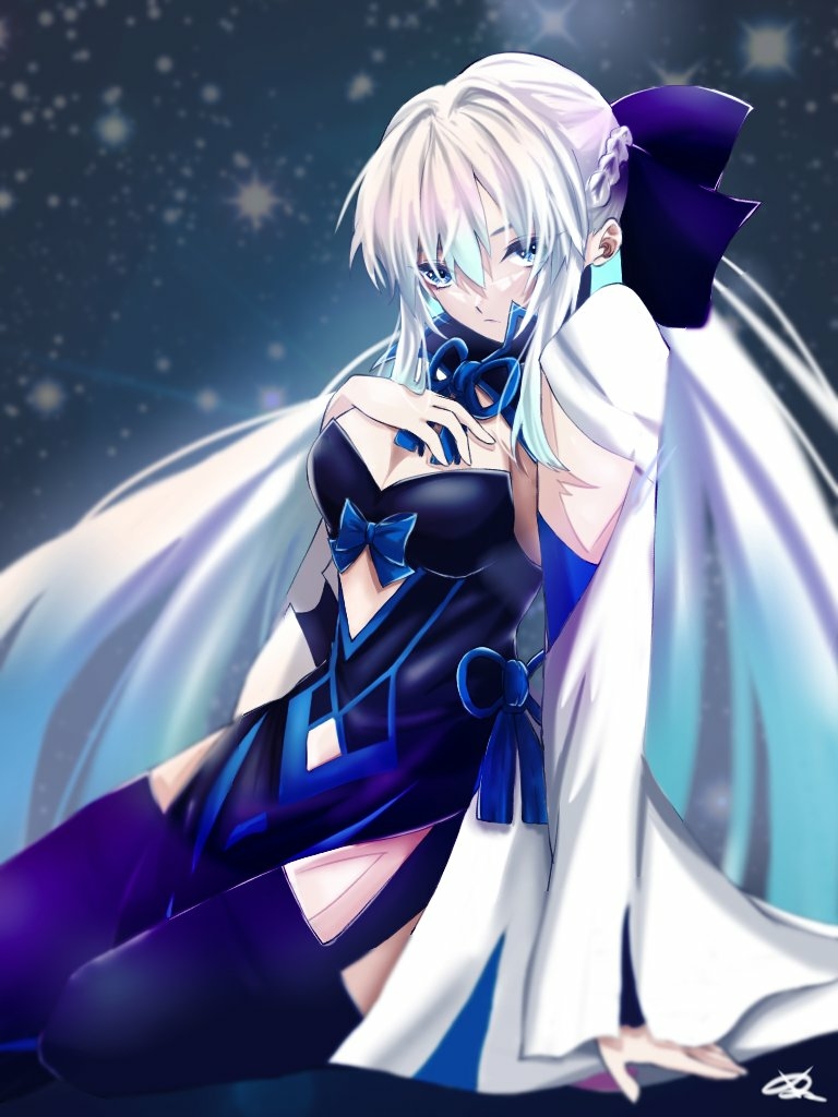 morgan le fay (fate and 1 more) drawn by anomeneko