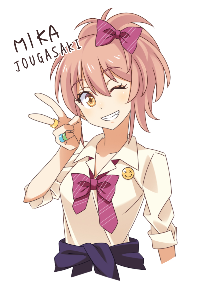 jougasaki mika (idolmaster and 1 more) drawn by ra-pen