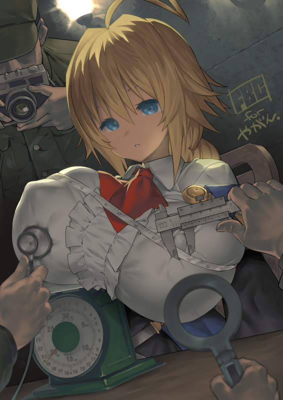es (blazblue and 2 more) drawn by fbc