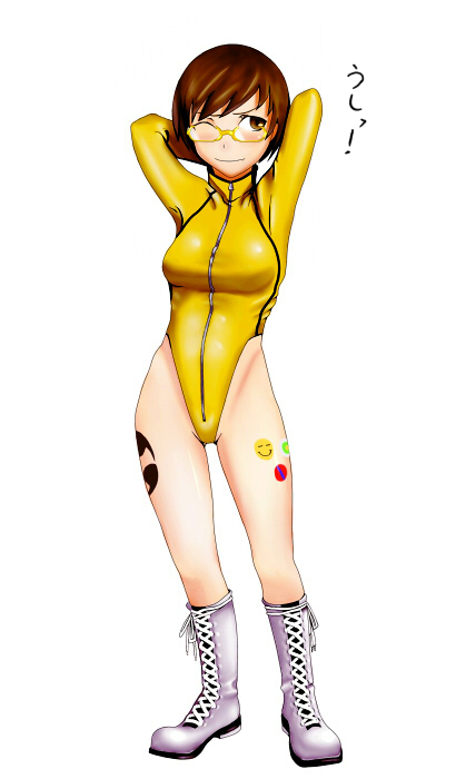 satonaka chie and tomoe (persona and 1 more) drawn by em_(totsuzen_no_hakike)