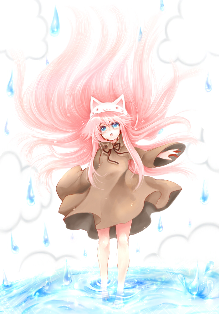 megurine luka (vocaloid and 1 more) drawn by mosho
