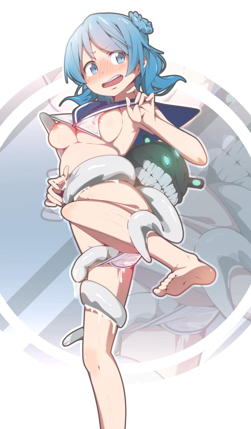 z3 max schultz, urakaze, and enemy naval mine (kantai collection) drawn by awachi