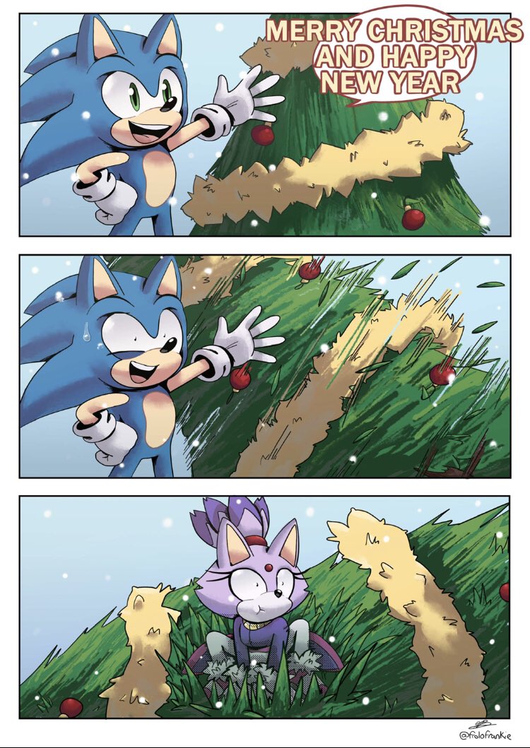 sonic the hedgehog and blaze the cat (sonic) drawn by nigmafrankie