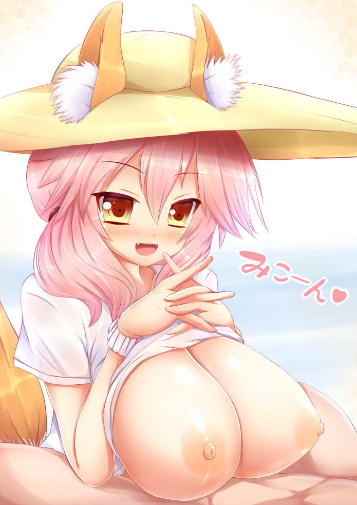 tamamo and tamamo no mae (fate and 2 more) drawn by kane-neko