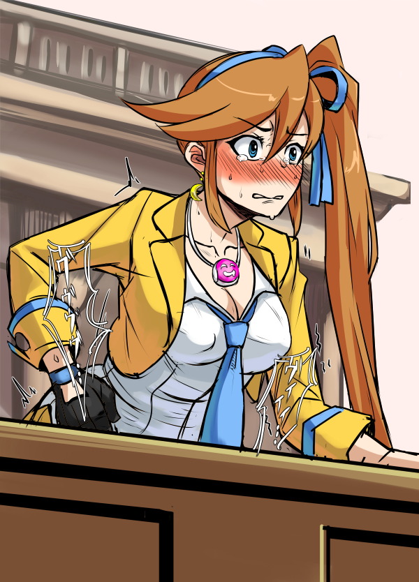 athena cykes (ace attorney and 1 more) drawn by mimuni362