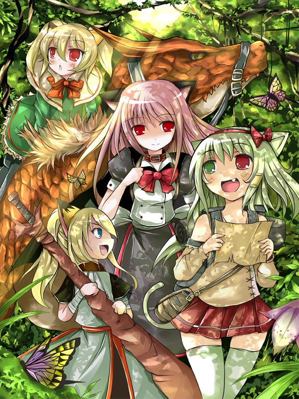 pixiv fantasia and 1 more drawn by hoshikuzu