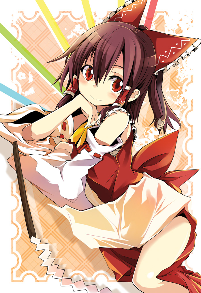 hakurei reimu (touhou) drawn by maturiuta_sorato