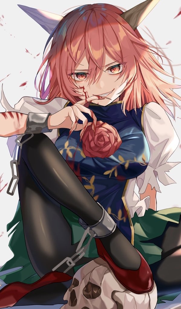 ibaraki douji's arm (touhou and 1 more) drawn by satoupote