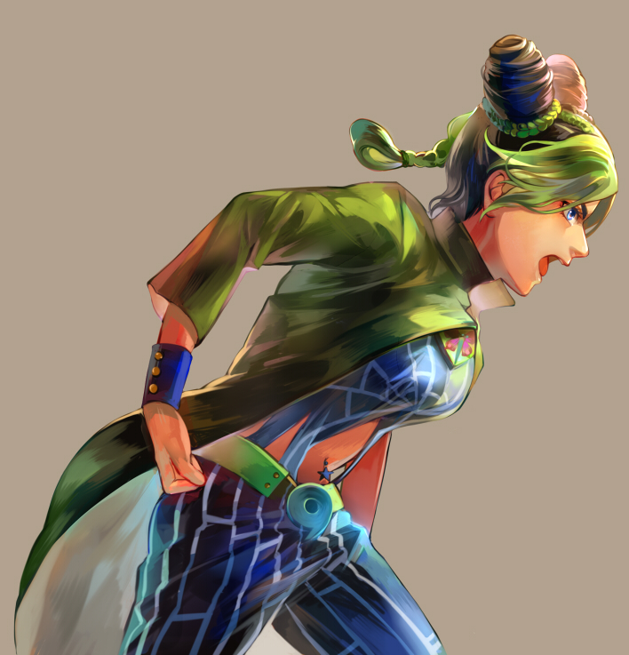 kujo jolyne (jojo no kimyou na bouken and 1 more) drawn by higurehiiro