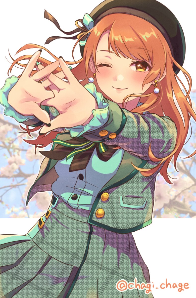 hojo karen (idolmaster and 1 more) drawn by chagi_chage