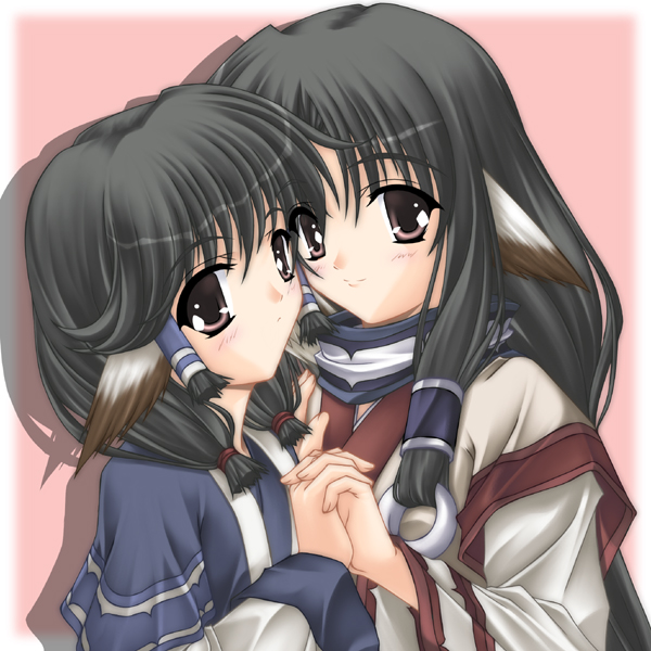 eruruu and aruruu (utawarerumono) drawn by yuki_(white_garden)