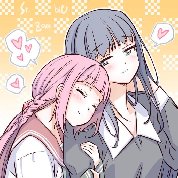 tamaki iroha and nanami yachiyo (mahou shoujo madoka magica and 1 more) drawn by studiozombie