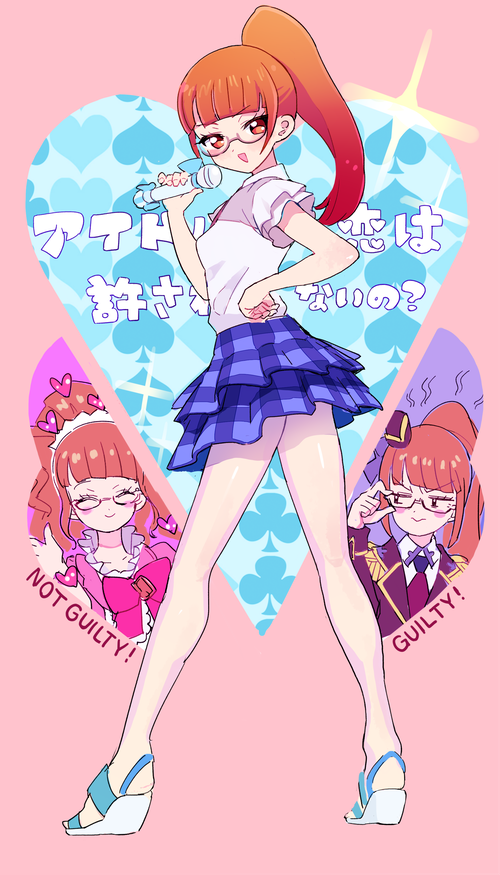 minami mirei (pretty series and 1 more) drawn by moudoku_(decopon3rd)