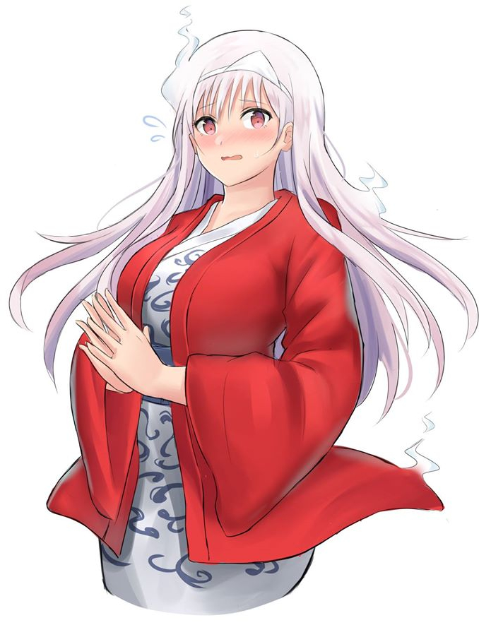yunohana yuuna (yuragisou no yuuna-san) drawn by ucukrtz