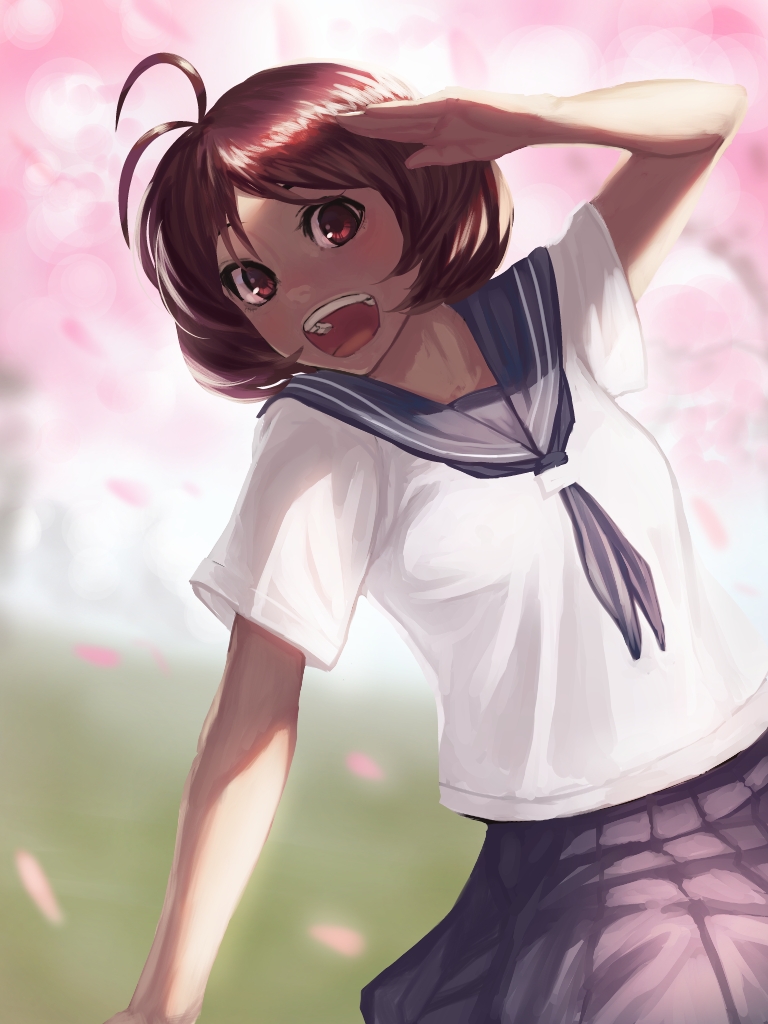 hidaka ai (idolmaster and 1 more) drawn by bukimi_isan