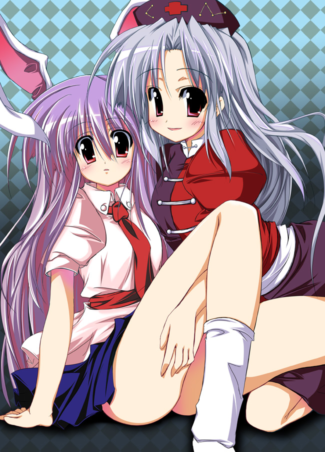 reisen udongein inaba and yagokoro eirin (touhou) drawn by sen_(astronomy)