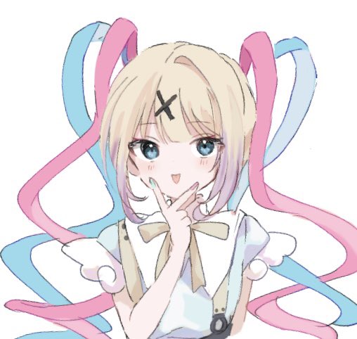 chouzetsusaikawa tenshi-chan and ame-chan (needy girl overdose) drawn by kabe_(zp66104)