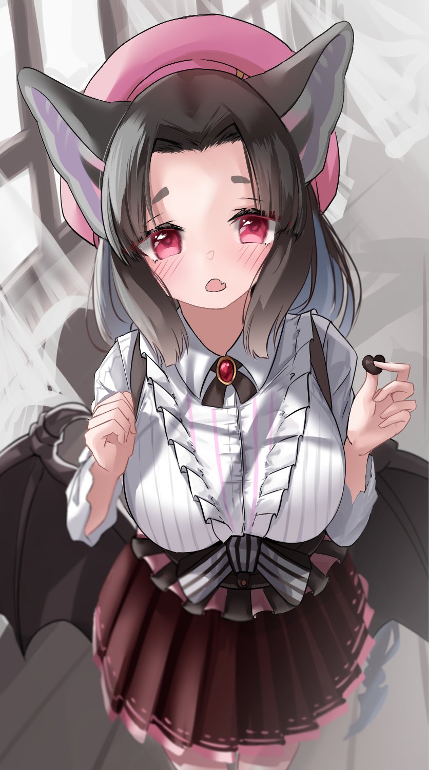 fraternal myotis (kemono friends and 1 more) drawn by buchibussei