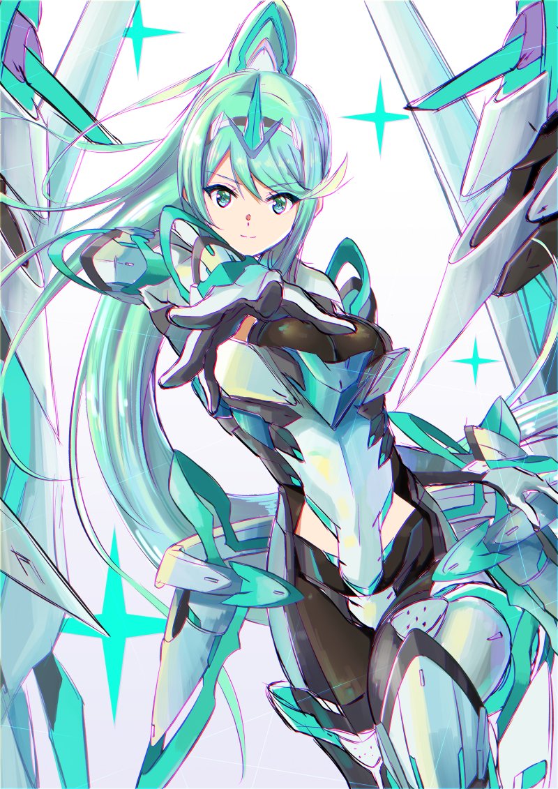 pneuma (xenoblade chronicles and 1 more) drawn by yuuuun0218