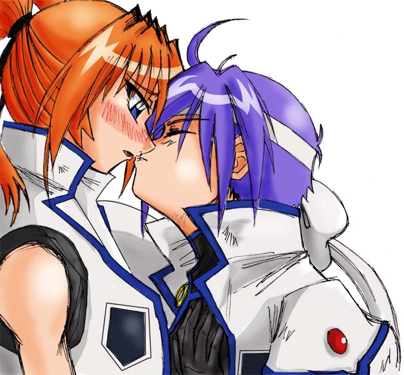 subaru nakajima and teana lanster (lyrical nanoha and 1 more)