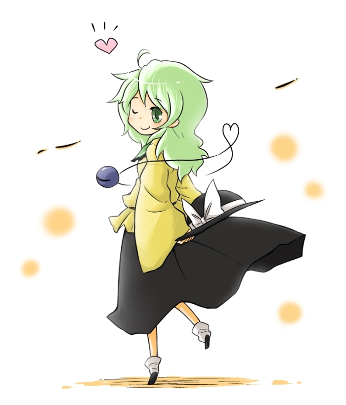 komeiji koishi (touhou) drawn by viva!!
