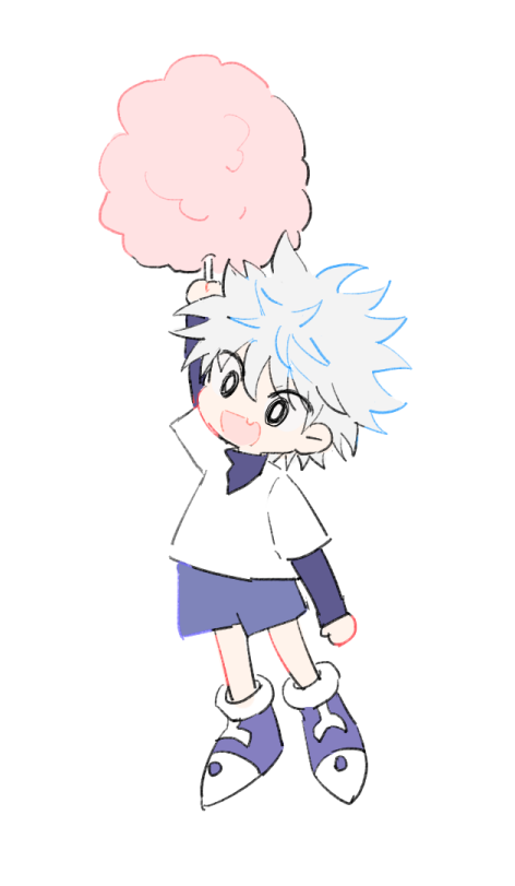 killua zoldyck (hunter x hunter) drawn by smcms-m